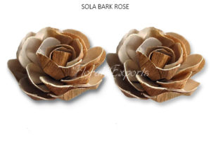 SOLA BARK ROSE - BALSA WOOD FLOWERS WHOLESALE