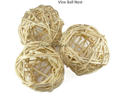 Vine Ball Nest – Bird toy making parts Supplier